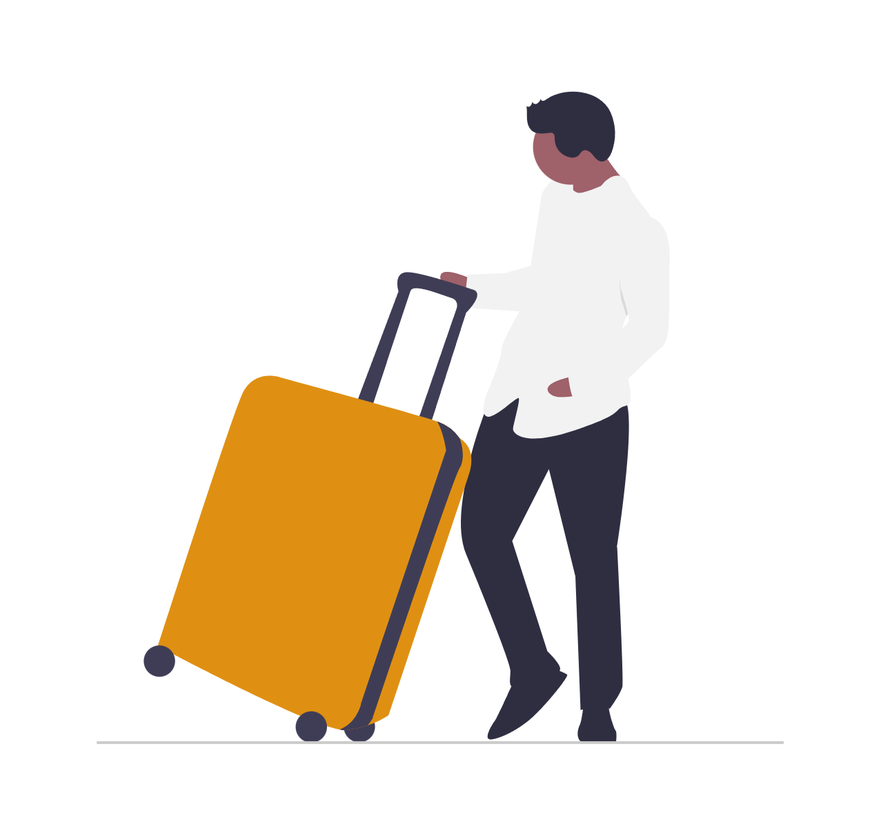 undraw luggage k1gn